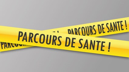 Sticker - Logo parcours de santé.