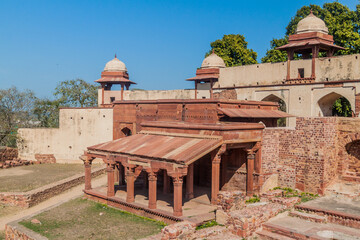 Stonecutters' Mosque in the ancient city Fatehpur Sikri, Uttar Pradesh state, India