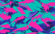Neon Seamless camouflage pattern of brush strokes. Multicolor camouflage in cyberpunk style with neon flowers, perfect for clothes. 
Seamless pattern of grunge strokes. Vector illustration