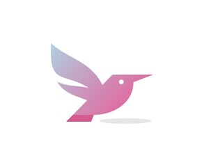 Wall Mural - Bird logo
