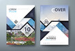 © negoworks - Annual report brochure flyer design template vector, Leaflet presentation, book cover, layout in A4 size.