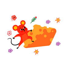 Cute Mickey Mouse Vector