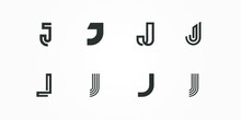  J Logo Symbol Letter Vector Abjad