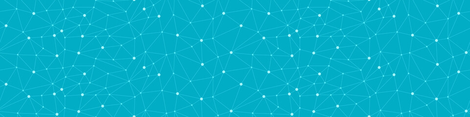 Network technolgy background. Social media concept. Seamless pattern with connected dots. Vector illustration.