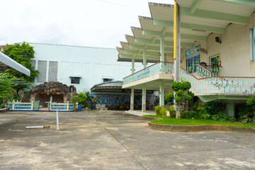 Exterior view of Our Lady Of Lourdes Church in Hat Yai, Thailand