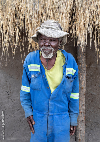 Plakat African old man