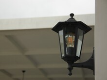 Street Lamp On The Wall
