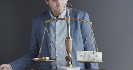 Wall Mural - A man holding a bitcoin coin logo