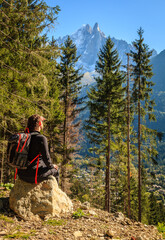 Poster - Hiking in French Alps