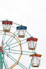 Wall Mural - Giant ferris wheel in Amusement park