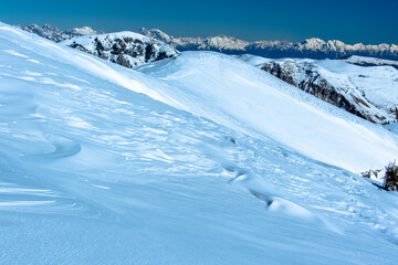 Wall Mural - snow-capped alps two