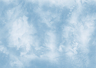 Wall Mural - Blue watercolor background