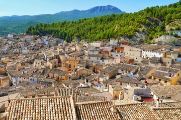 vistas del pueblo de Moratalla