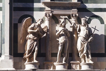 Wall Mural - Detail of the baptistery of San Giovanni in Florence, Italy