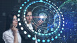 © photon_photo - Artificial intelligence (AI), machine learning and modern computer technologies concepts. Business, Technology, Internet and network concept.