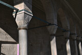 historical white marble columns