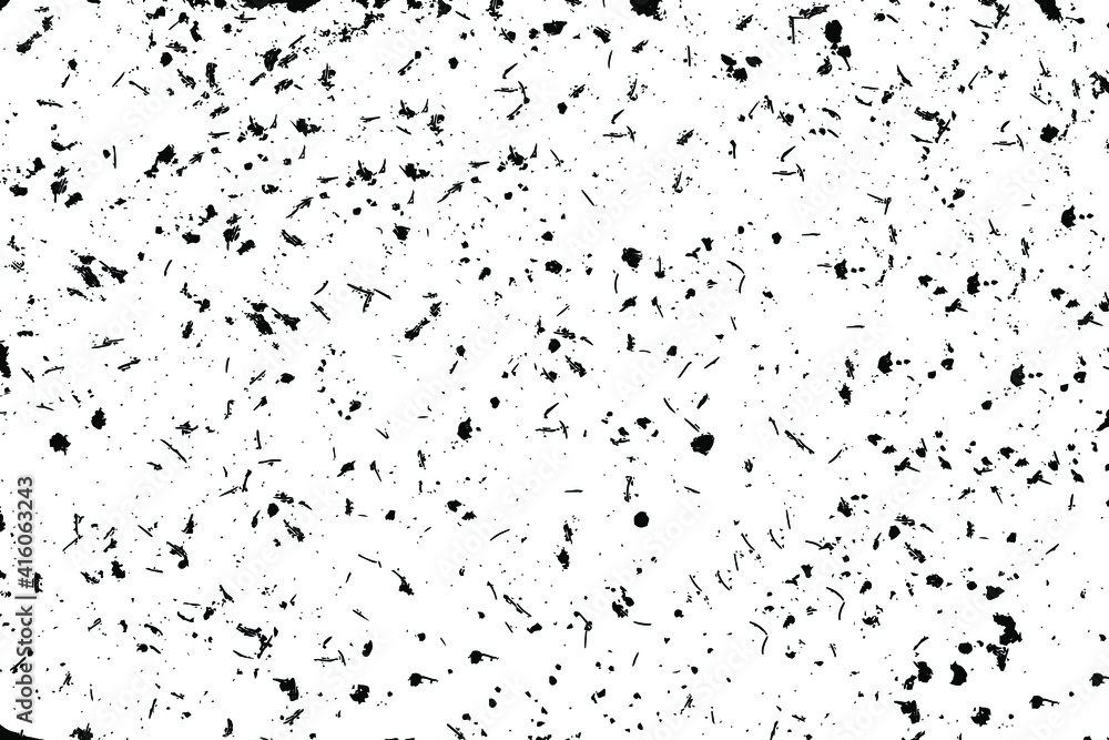 Grunge texture with small irregular specks, spots of different sizes ...