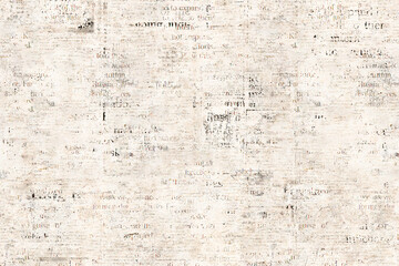 Newspaper paper grunge vintage old aged texture background