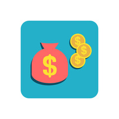 Sticker - Flat Finance icon