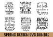 © BDB_Graphics - spring Quotes design SVG bundle Cut Files for Cutting Machines like Cricut and Silhouette