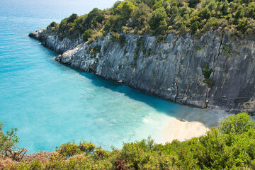 Beach on the island of  Zakynthos