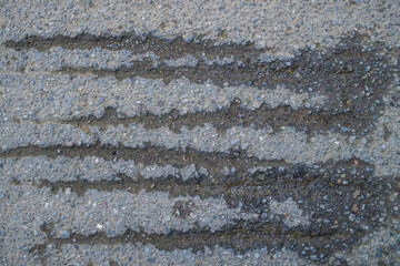 Concrete with scratch lines texture