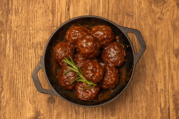 Poster - ミートボール　tomato sauce meatballs