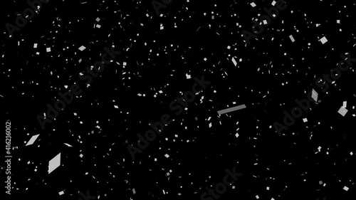 紙吹雪 背景 雪 動画素材 Fu Non