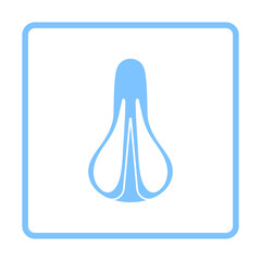 Poster - Bike Seat Icon Top View