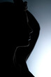 © vladimirfloyd - profile silhouette of a beautiful woman