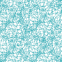 Crazy Faux Stitch Seamless Vector Pattern Background. Modern Needlework Abstract Random Seam Aqua Blue White Backdrop. Embroidery Burlap Weave Modern Design. Sack Cloth Canvas Effect All Over Print