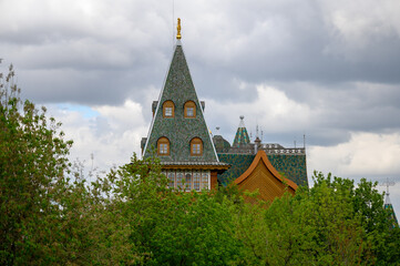 Wall Mural - wooden palace in Kolomenskoye