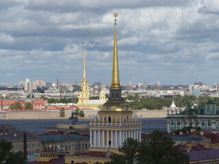 Wall Mural - urban landscape in St. Petersburg