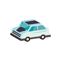 Poster - car icon isometric vector design