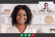 © Prostock-studio - Man And Black Woman Having Online Video Call