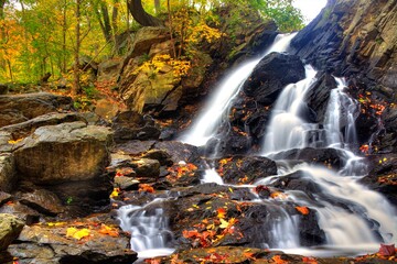 Piney Run Falls near Harpers Ferry West Virginia