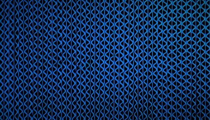 blue woven mesh texture with black background
