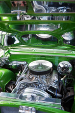 Close-up Of Car's Engine