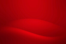 Abstract Dark Red Gradient Background With Aura Red Light Texture For Christmas, Valentine And Social Media Background. 