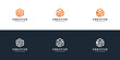 © euforia - Initials jp logo design template