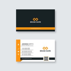 Modern professional business card design vector