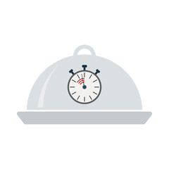 Sticker - Cloche With Stopwatch Icon