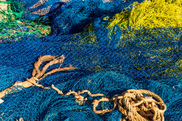 Fishing Nets at port