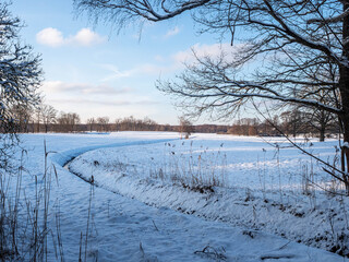 Canvas Print - Winterlandschaft