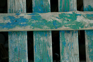 Wall Mural - old wooden fence