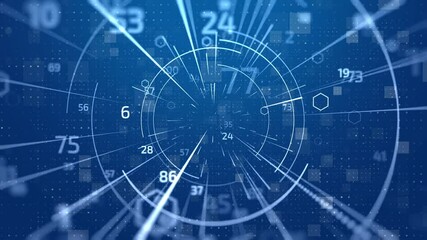 Wall Mural - technology backgrounds data