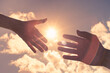 © kieferpix - Hand reaching out to help. Compassion, and support concept.