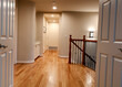 New red oak hardwood floors in home