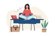 Meditation during working hours for body mind and emotions