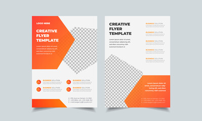 Wall Mural - set of abstract colorful vector design template for flyer brochure cover poster annual report, geome
